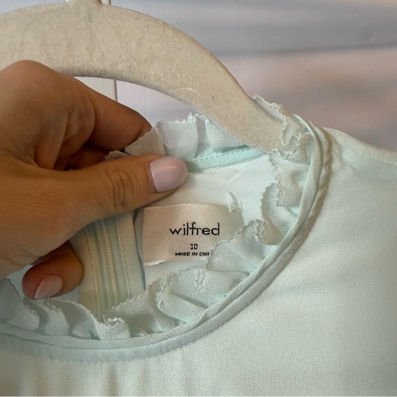 Wilfred Light Green Long Sleeve Dress - Picture 3 of 6